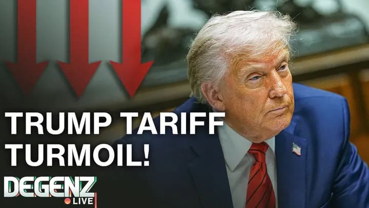 Crypto sells off amidst Trump Tariff Turmoil! $Trove falls 90% in awful TGE! Pump Fund announced! - Decrypt