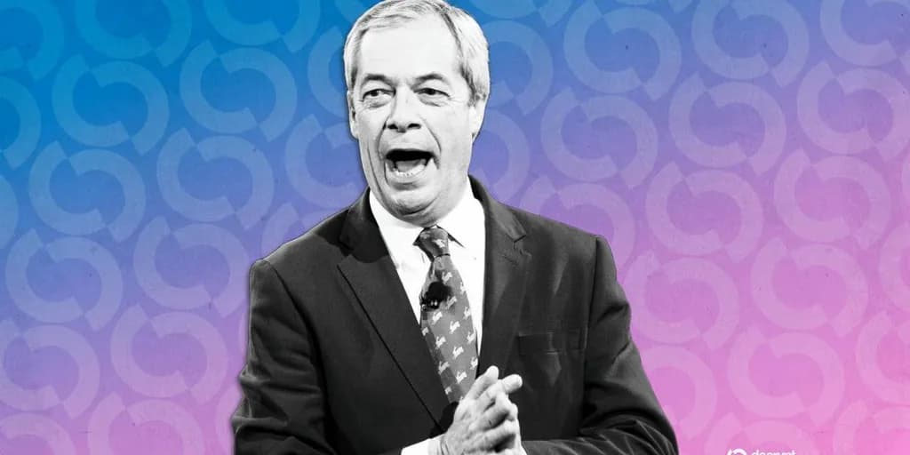 Reform UK’s Farage Claims 'No Obligation' to Declare Tether Billionaire's $6.7M Gift