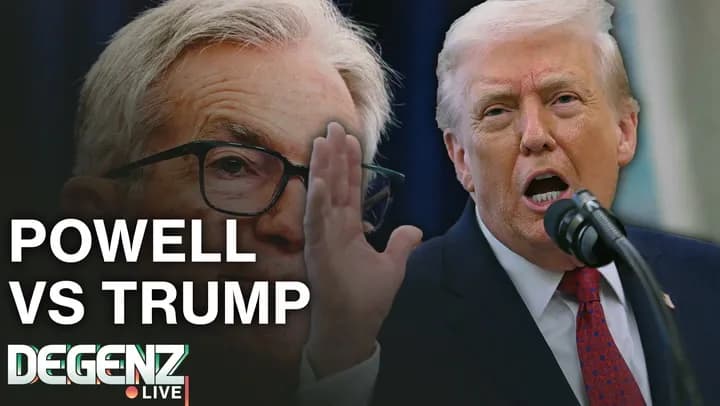 A16z raise $15B! Jerome Powell vs Trump! Crypto remains flat! Special Guest: Dudas! - Decrypt