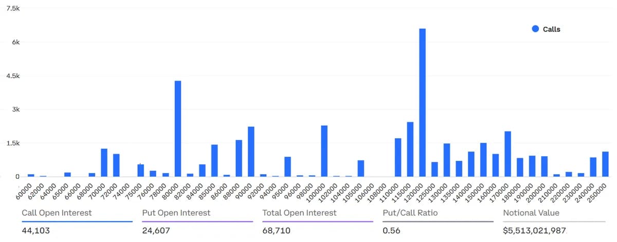 $6B In Bitcoin Options Expire In December: Is $115K BTC Price Realistic?
