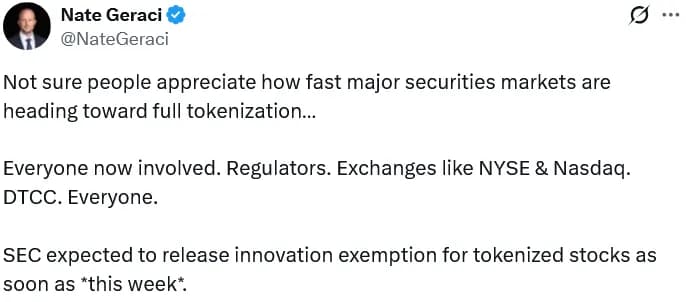 SEC Eyes Tokenized Stock Exemption, House Pushes CBDC Ban, Warsh Confirmed