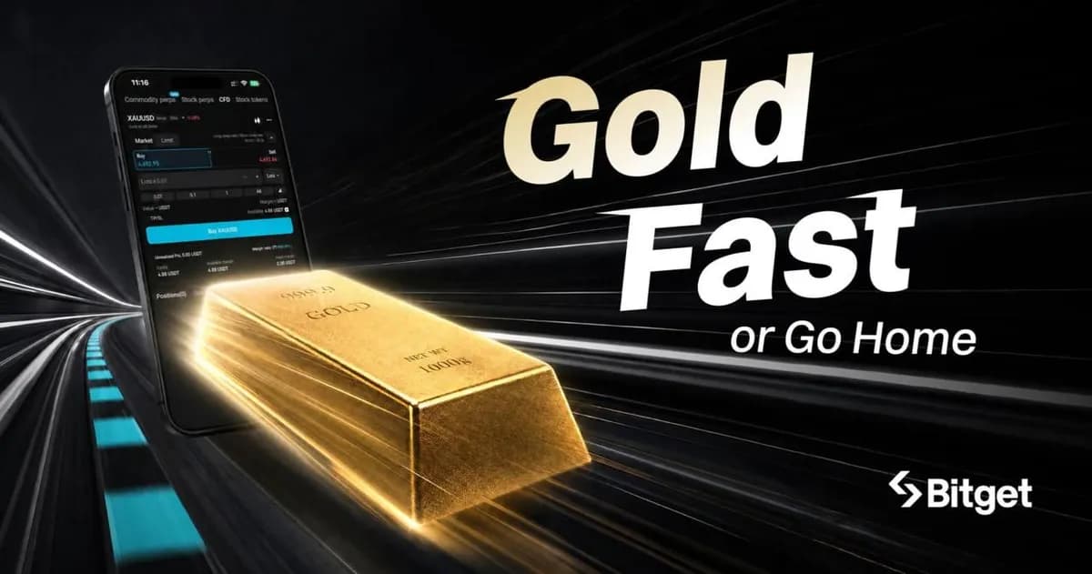 Bitget Launches “Gold Fast or Go Home Challenge” for Gold CFD Trading
