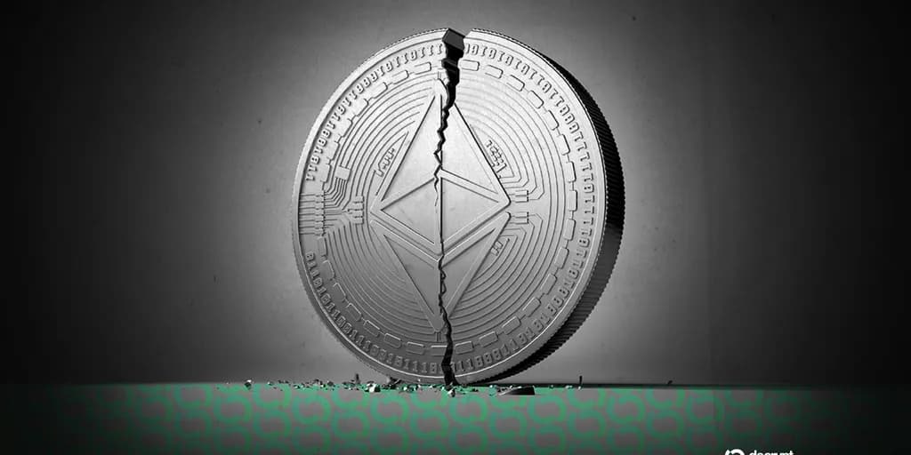 Ethereum Traders Grow Increasingly Bearish as ETFs Bleed, ETH Sinks Near $2,000