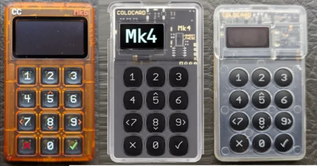 Coinkite Launches Coldcard MK5: Major UX Upgrades To Flagship Bitcoin Hardware Wallet