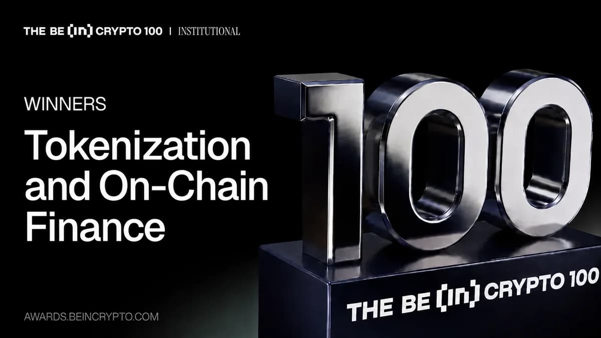 BeInCrypto Institutional 100: Top 16 Firms Leading Tokenization and On-Chain Finance