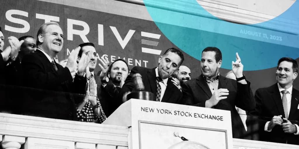 As Strategy Sells Bitcoin, Strive Doubles Down With $4.2 Billion Offering