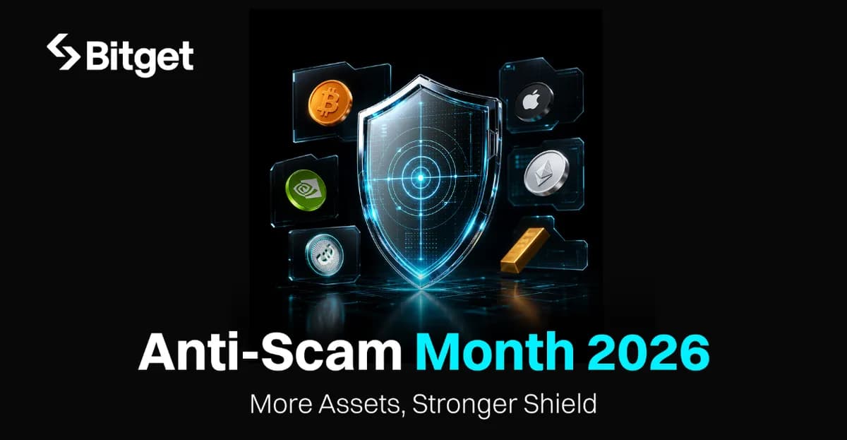Bitget Launches Anti-Scam Month as Multi-Asset Fraud Loss Hits $442 B