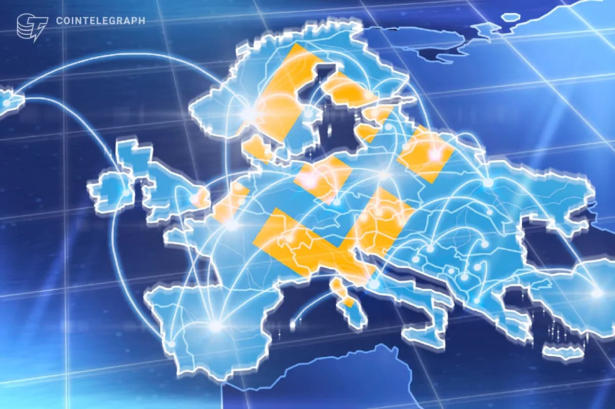 EUR Trading Accounts for 1% of Binance Spot Volume: CryptoQuant