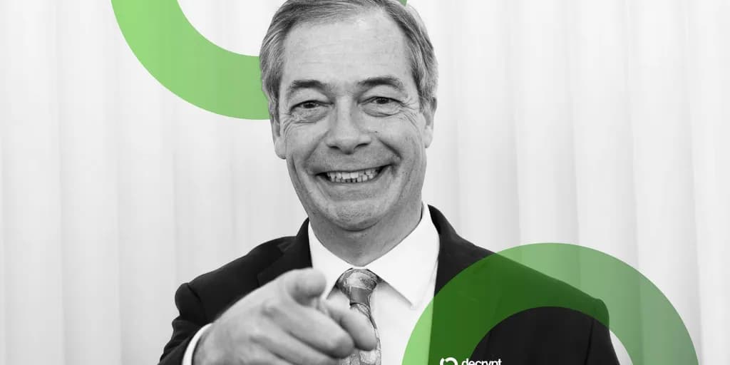 Bankers Filed Suspicious Activity Report Over Farage's £5M Gift From Tether Billionaire