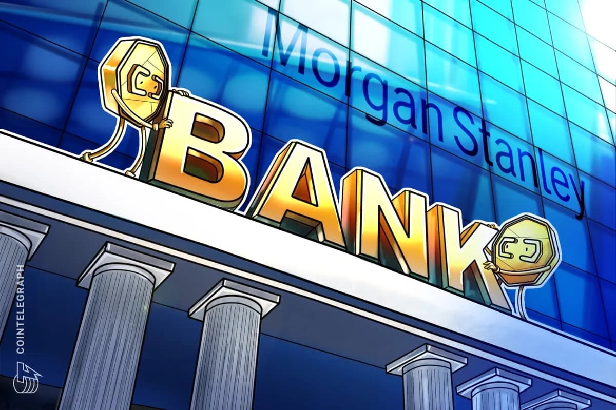 Morgan Stanley raises BlackRock Bitcoin ETF stake by 23% in Q2
