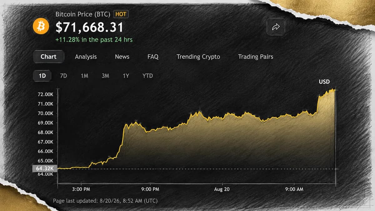 Bitcoin Blows Past $70,000 as Nearly $3 Billion in Shorts Are Liquidated