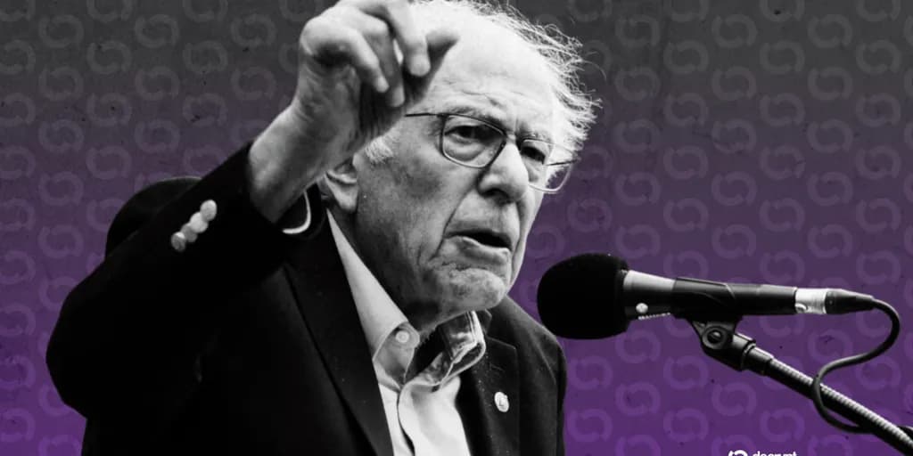 Bernie Sanders Pushes Bill to Ban Advanced AI Development