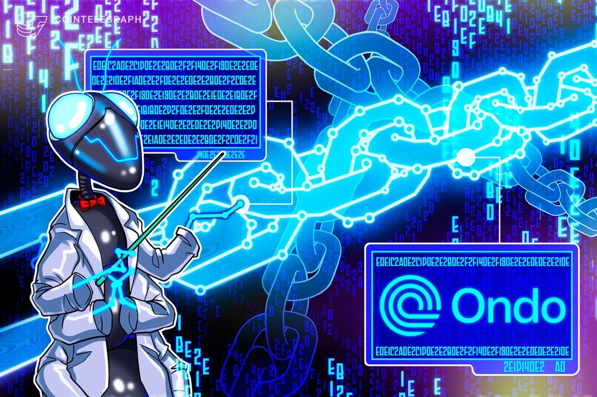 Bitcoin price steadies, ONDO rallies as US Treasury yields hit 2007 highs