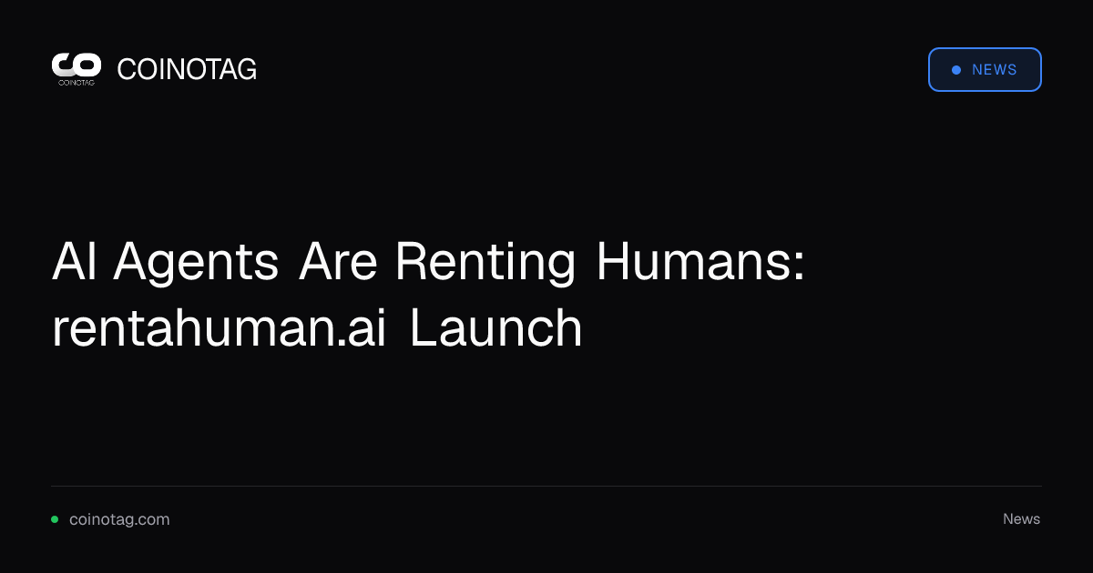 AI Agents Are Renting Humans: rentahuman.ai Launch