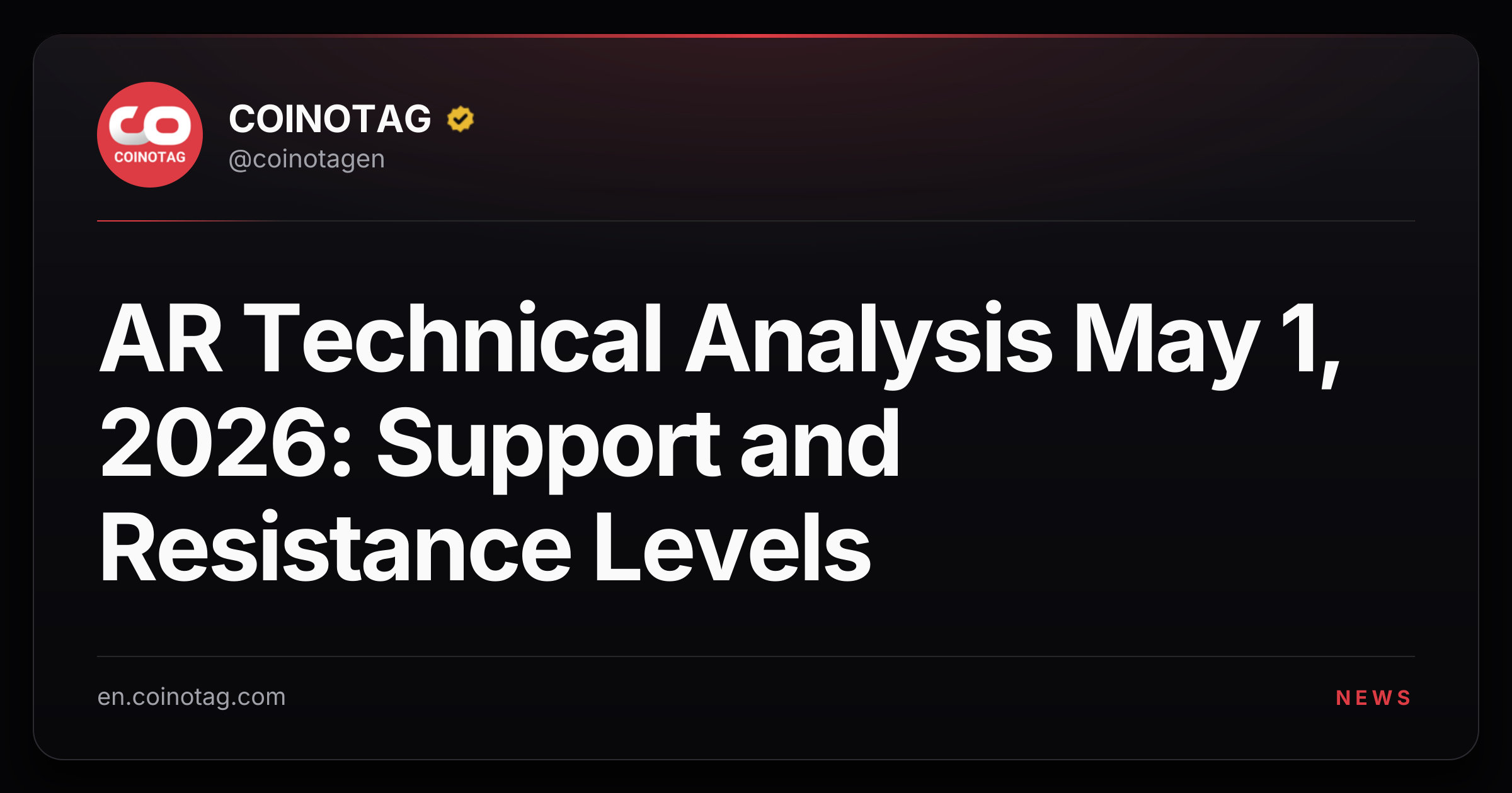 AR Technical Analysis May 1, 2026: Support and Resistance Levels