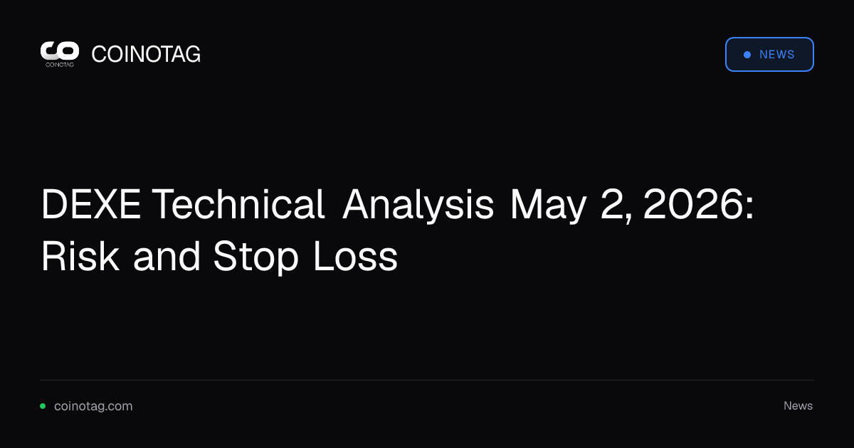 DEXE Technical Analysis May 2, 2026: Risk and Stop Loss