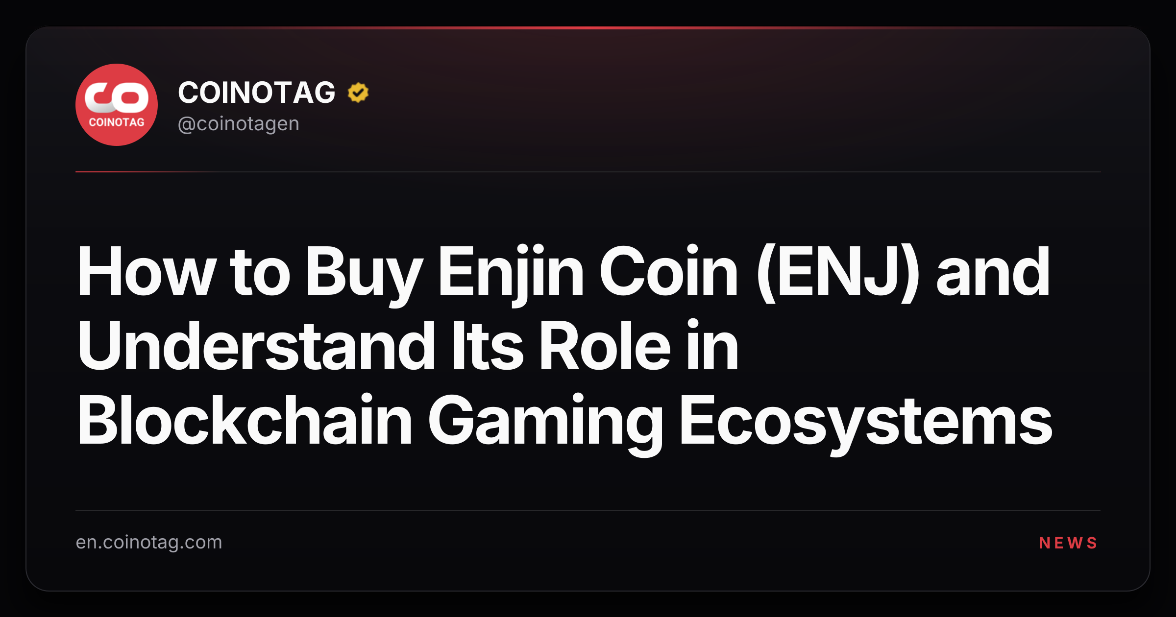 How to Buy Enjin Coin (ENJ) and Understand Its Role in Blockchain Gaming Ecosystems