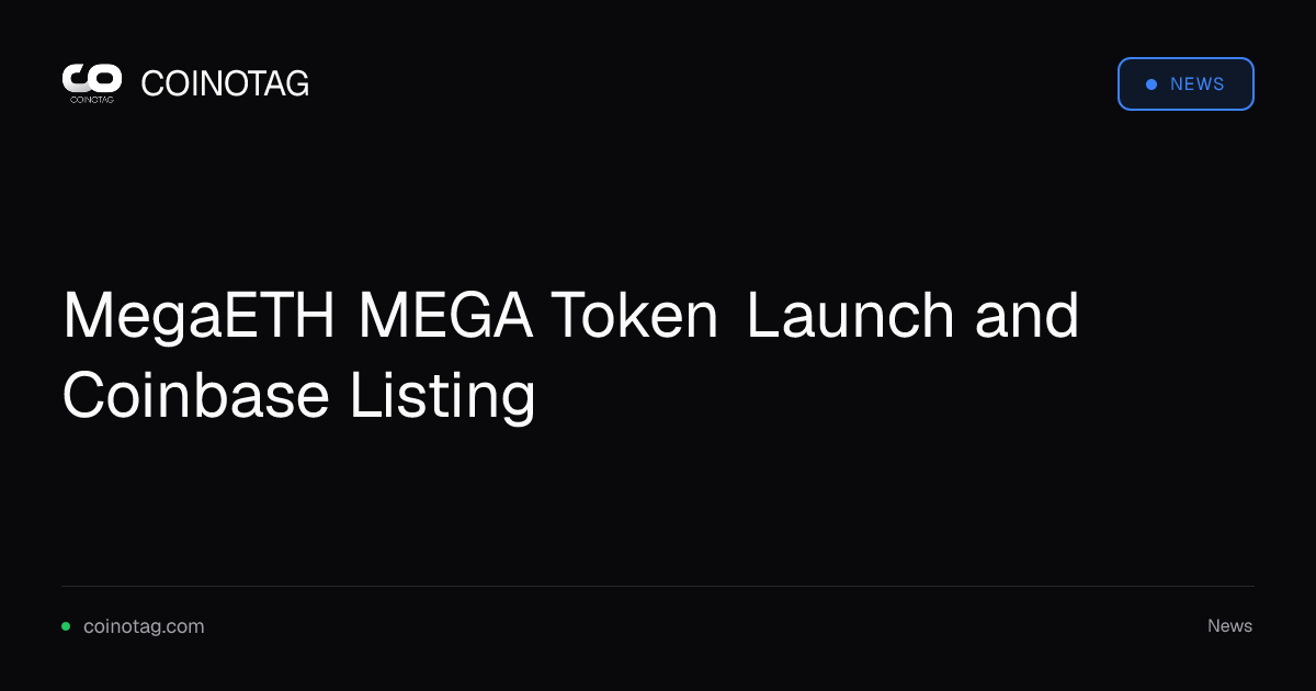 MegaETH MEGA Token Launch and Coinbase Listing
