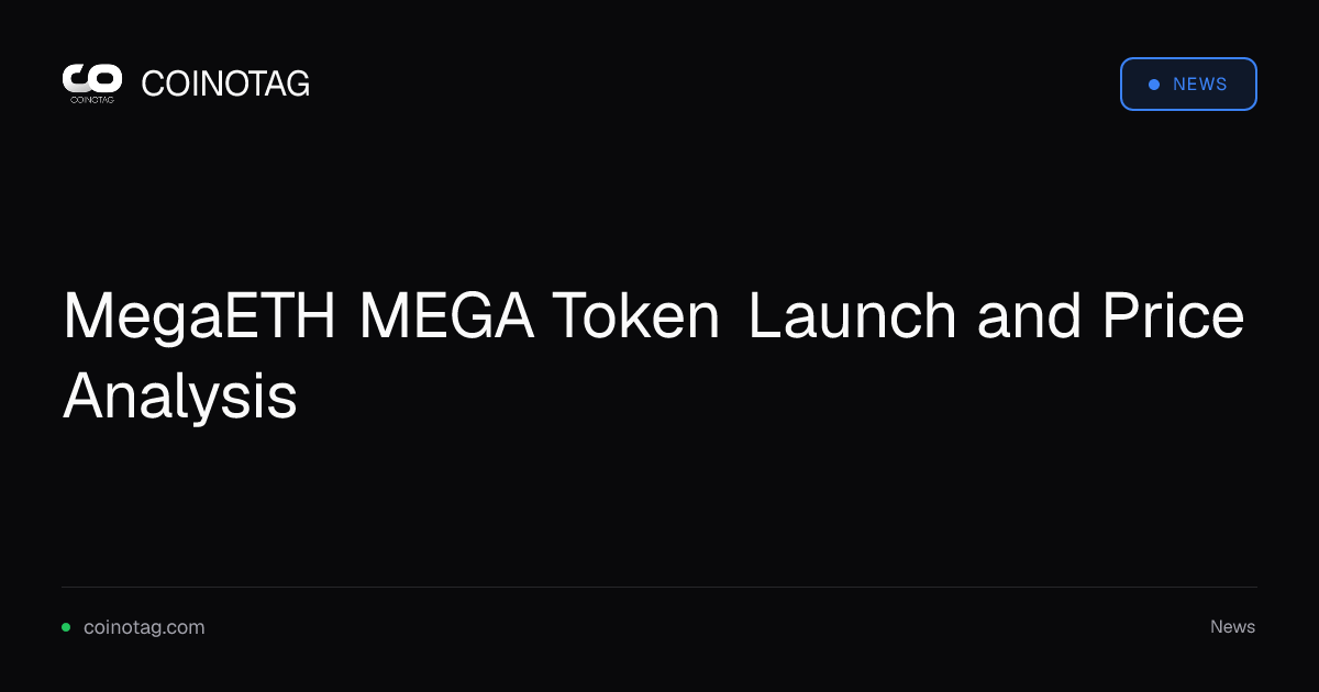 MegaETH MEGA Token Launch and Price Analysis