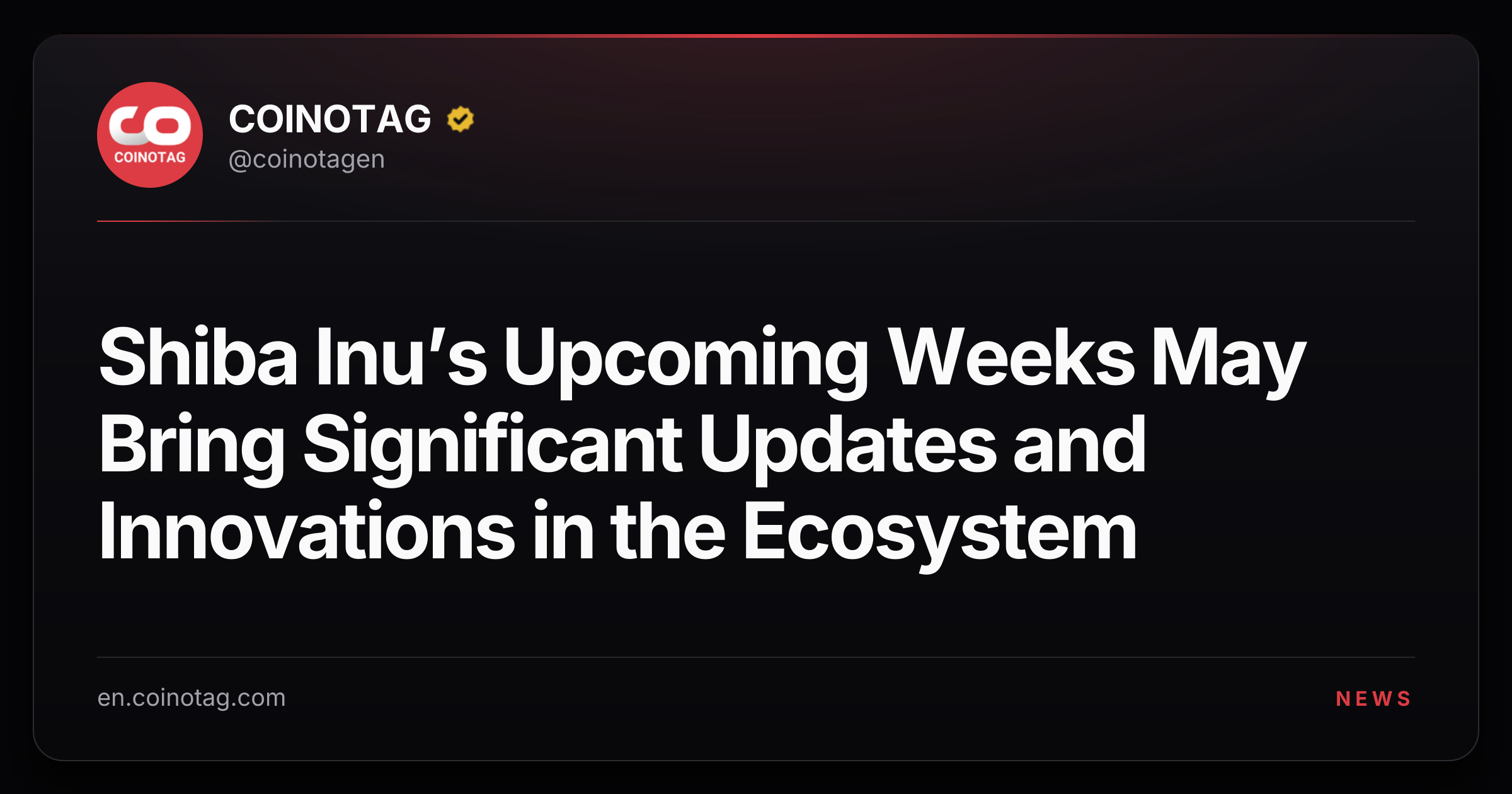 Shiba Inu’s Upcoming Weeks May Bring Significant Updates and Innovations in the Ecosystem