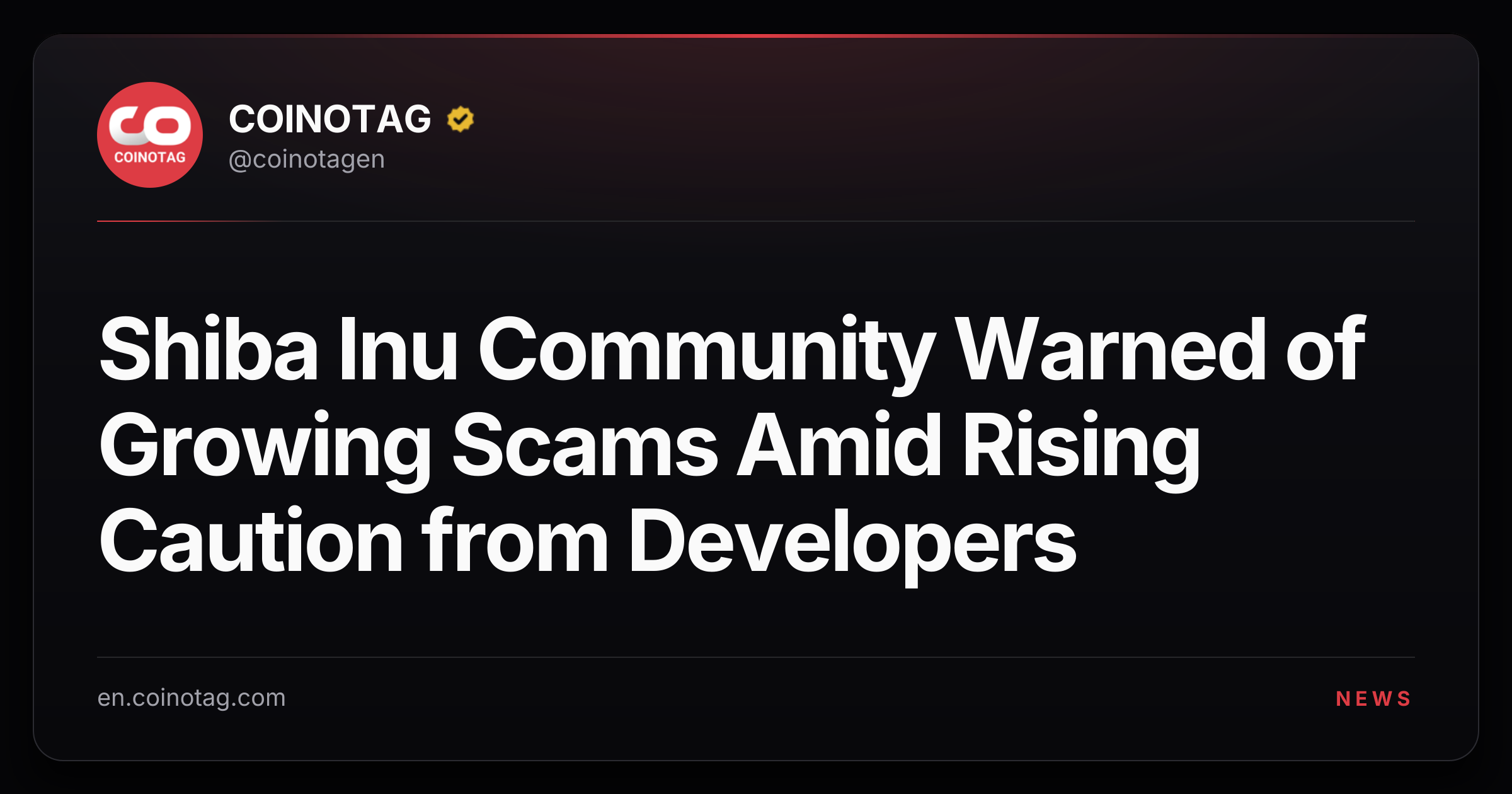 Shiba Inu Community Warned of Growing Scams Amid Rising Caution from Developers