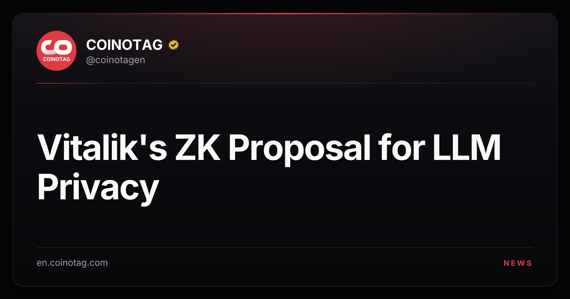 Vitalik's ZK Proposal for LLM Privacy