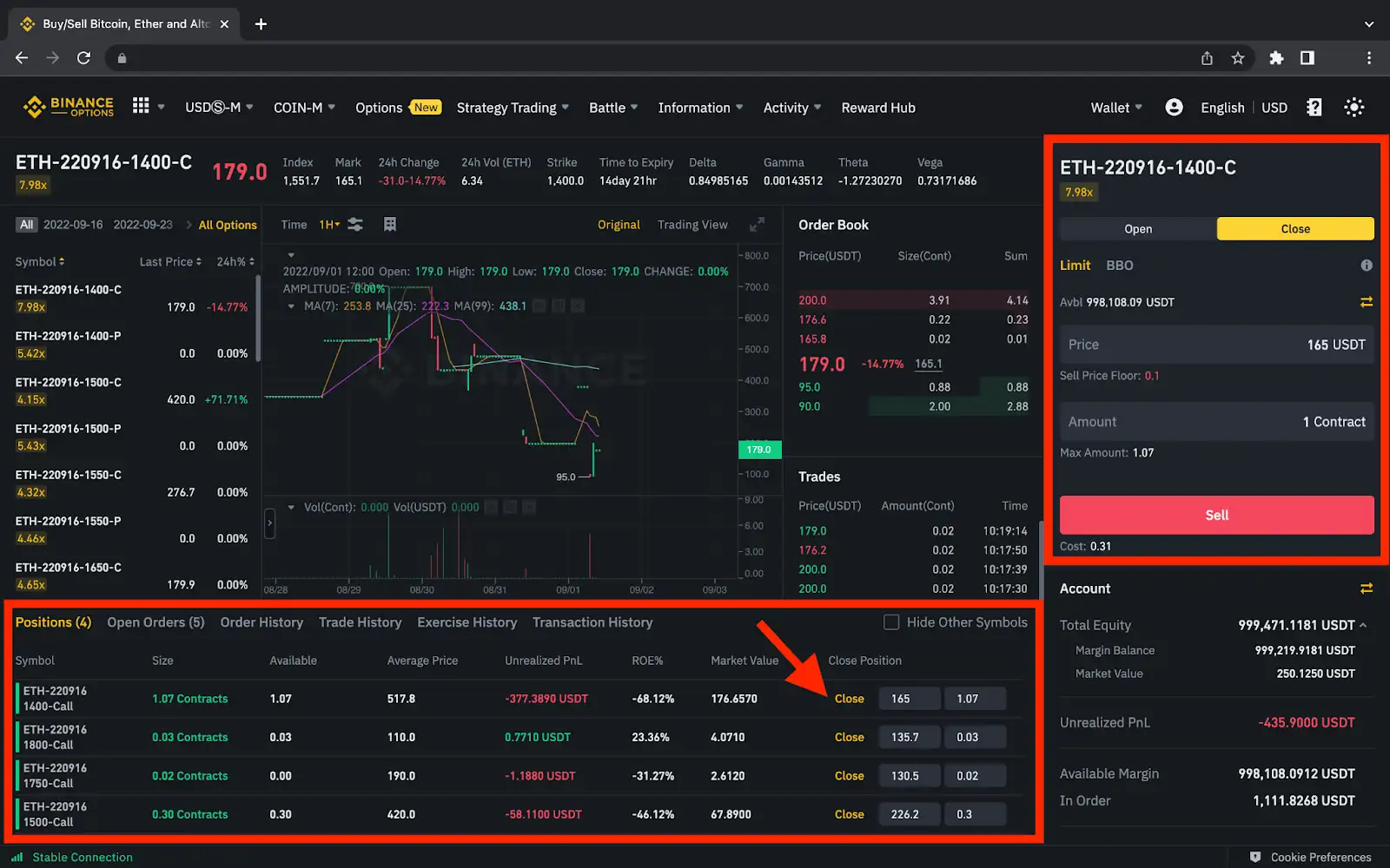 Binance Advanced Trading