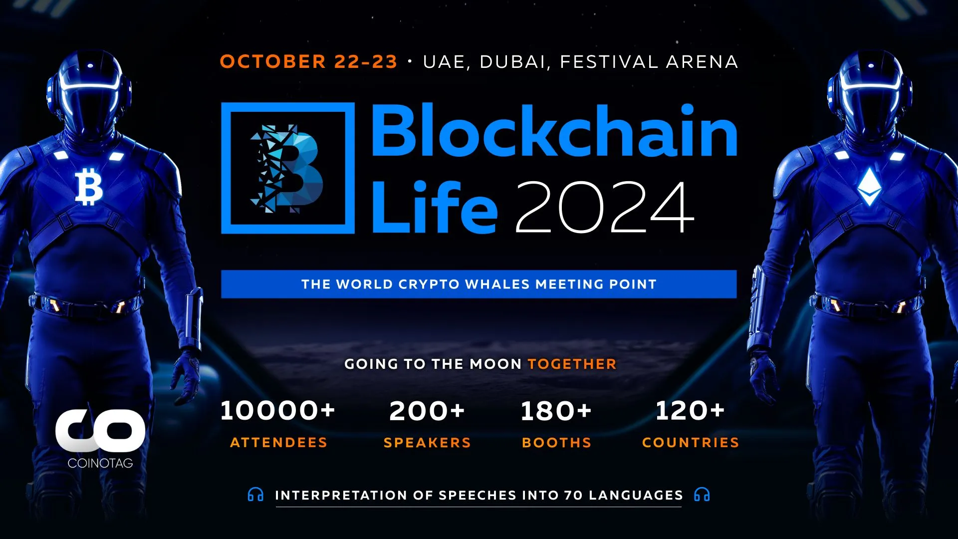 Blockchain Life 2024 Banner October 16x9