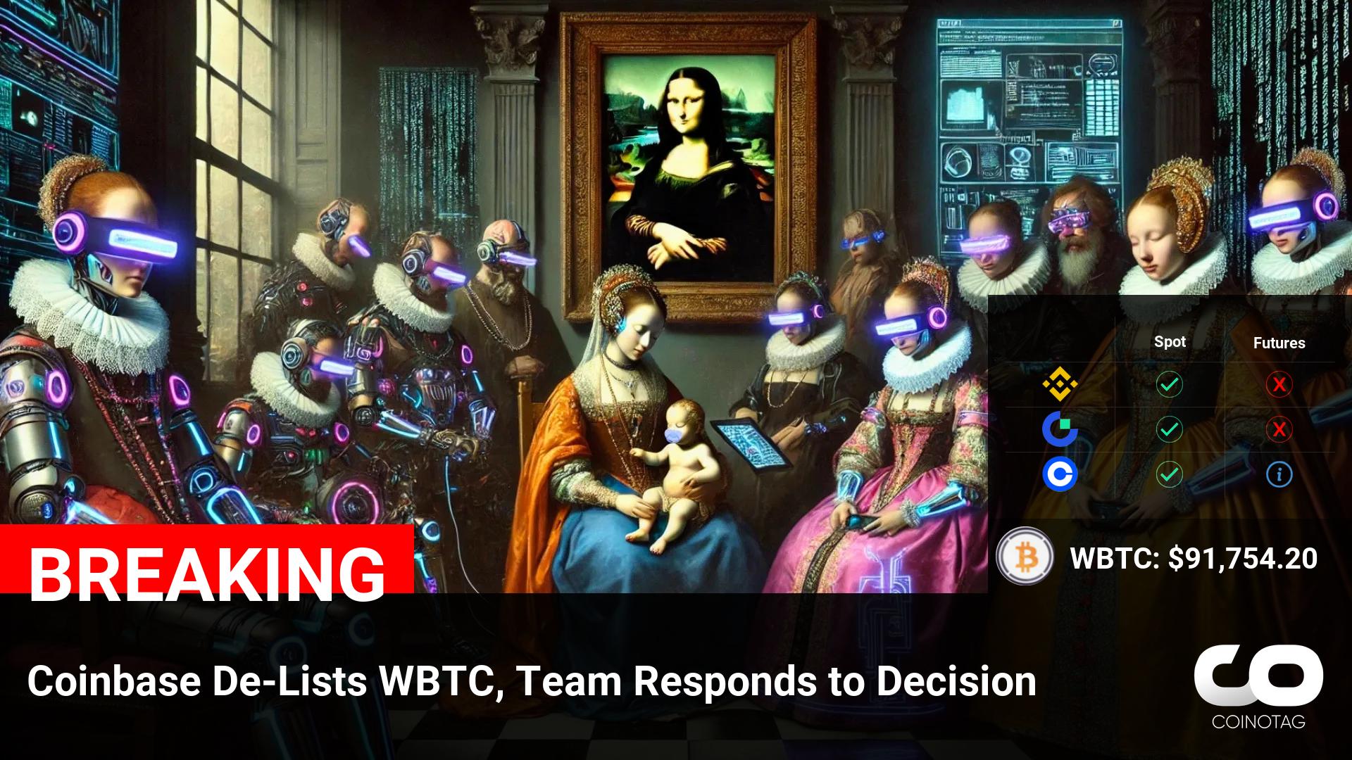 Coinbase Delists WBTC: Team Responds to Decision on $WBTC logo