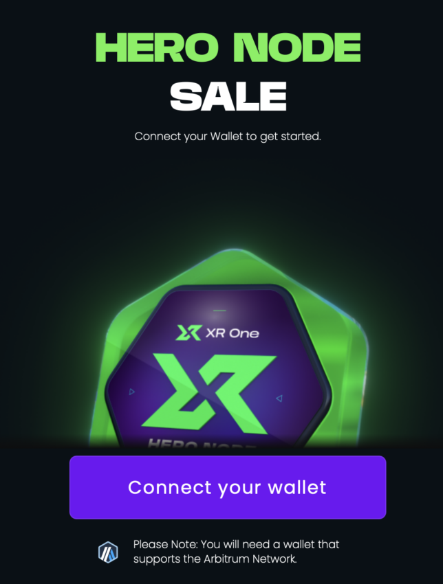 Node sale XR One