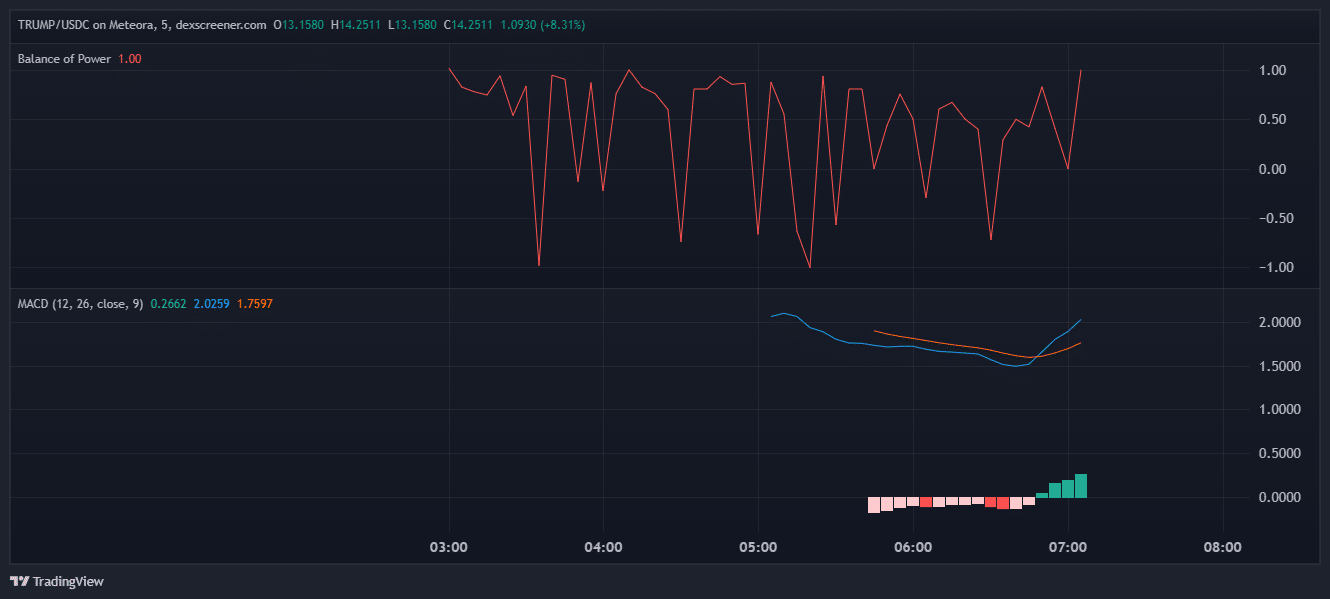 MACD Indicator Chart