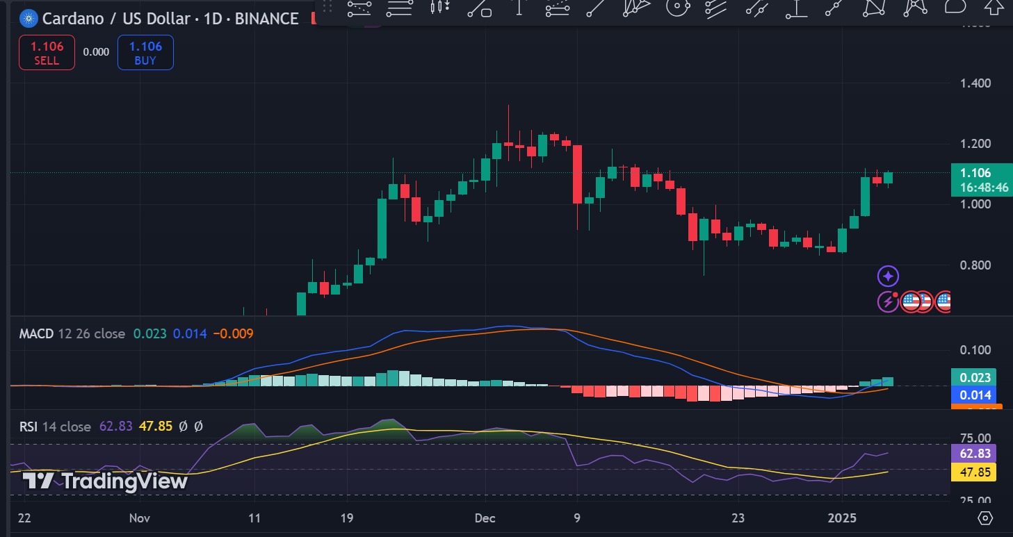 Cardano RSI Indicator