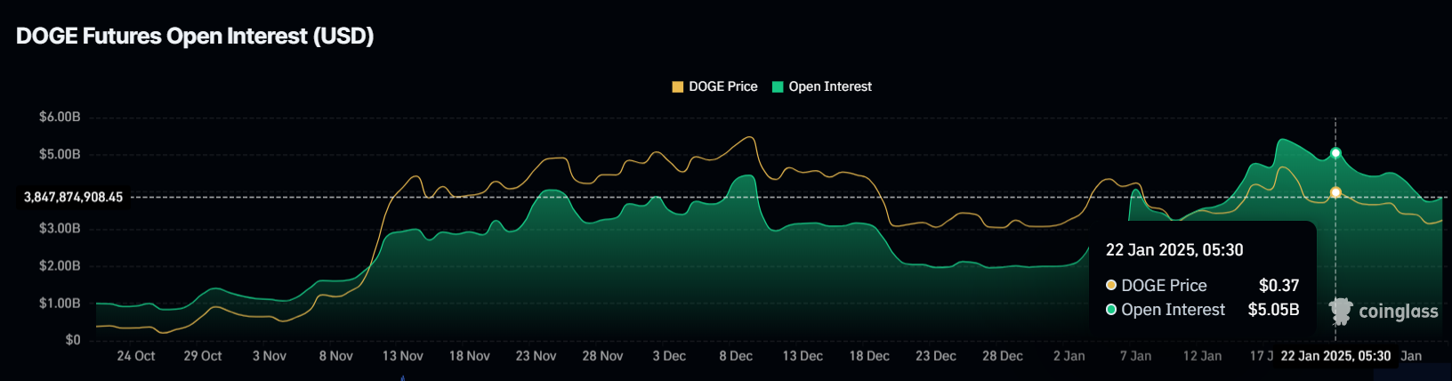 Dogecoin Açık İlgisi