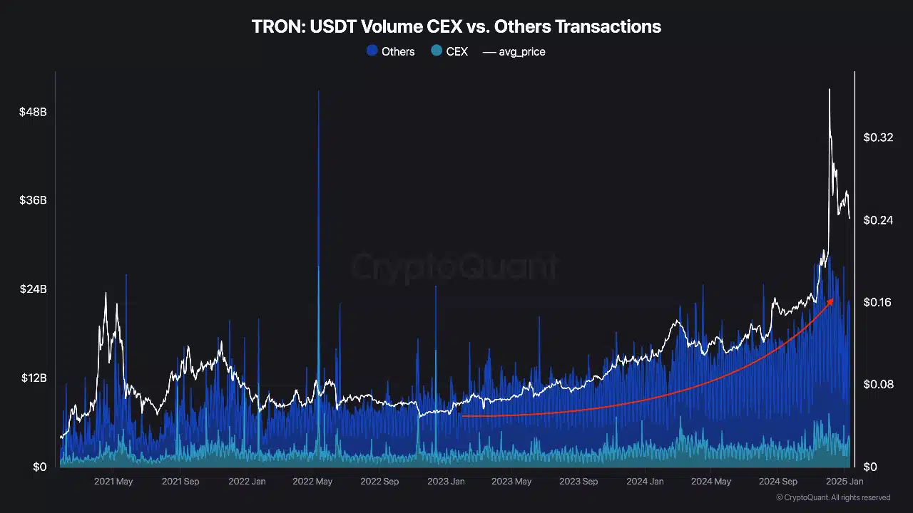 TRON'un Fiyat Stabilitesi Piyasa Belirsizliğinde 1 Yıllık MA +2 Sigma Seviyesinde Dengede