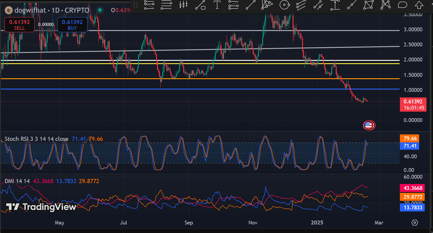 Dogwifhat Stoch RSI Analysis