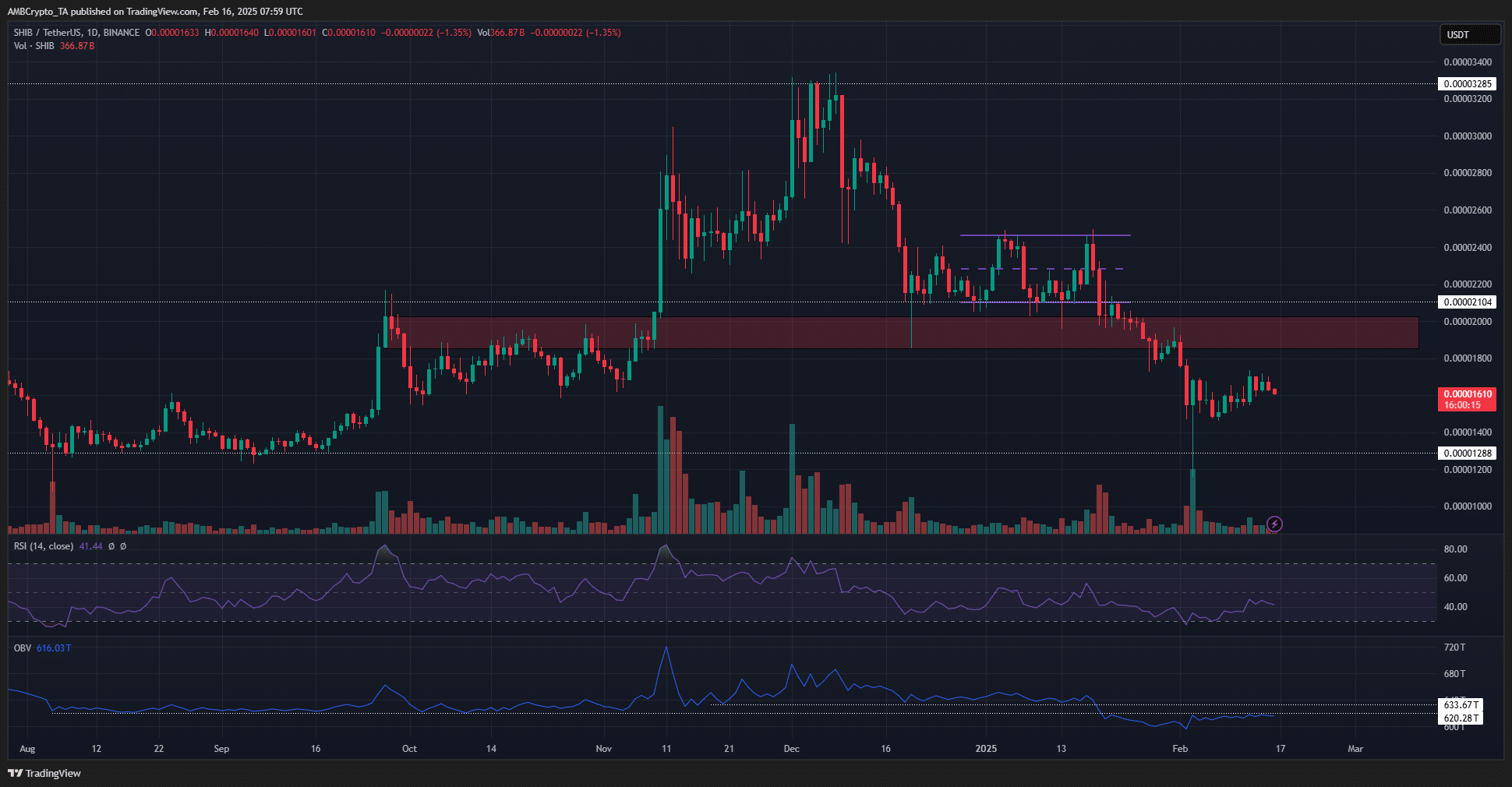 Shiba Inu 1-day Chart