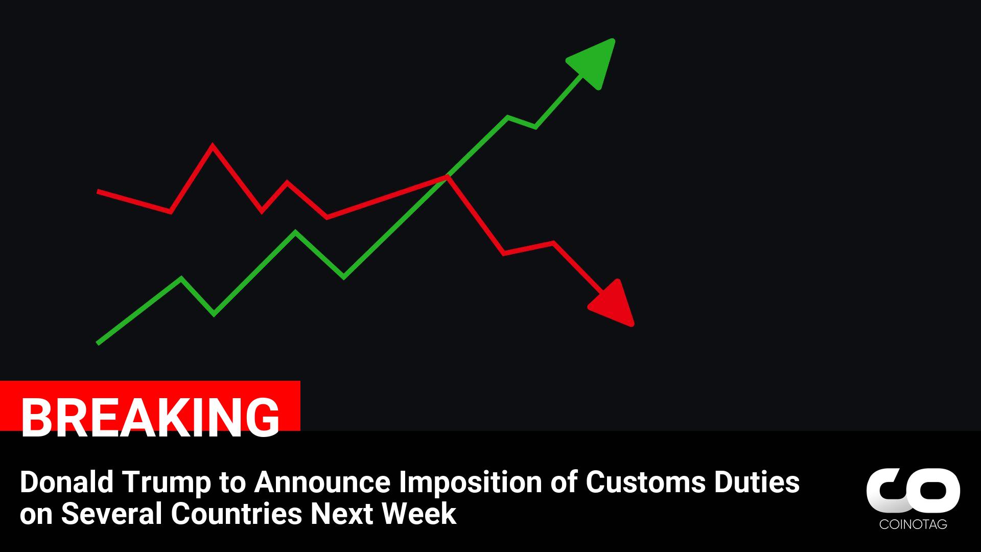 Market Impact: Trump’s Announcement of Custom Duties on Multiple Countries Next Week