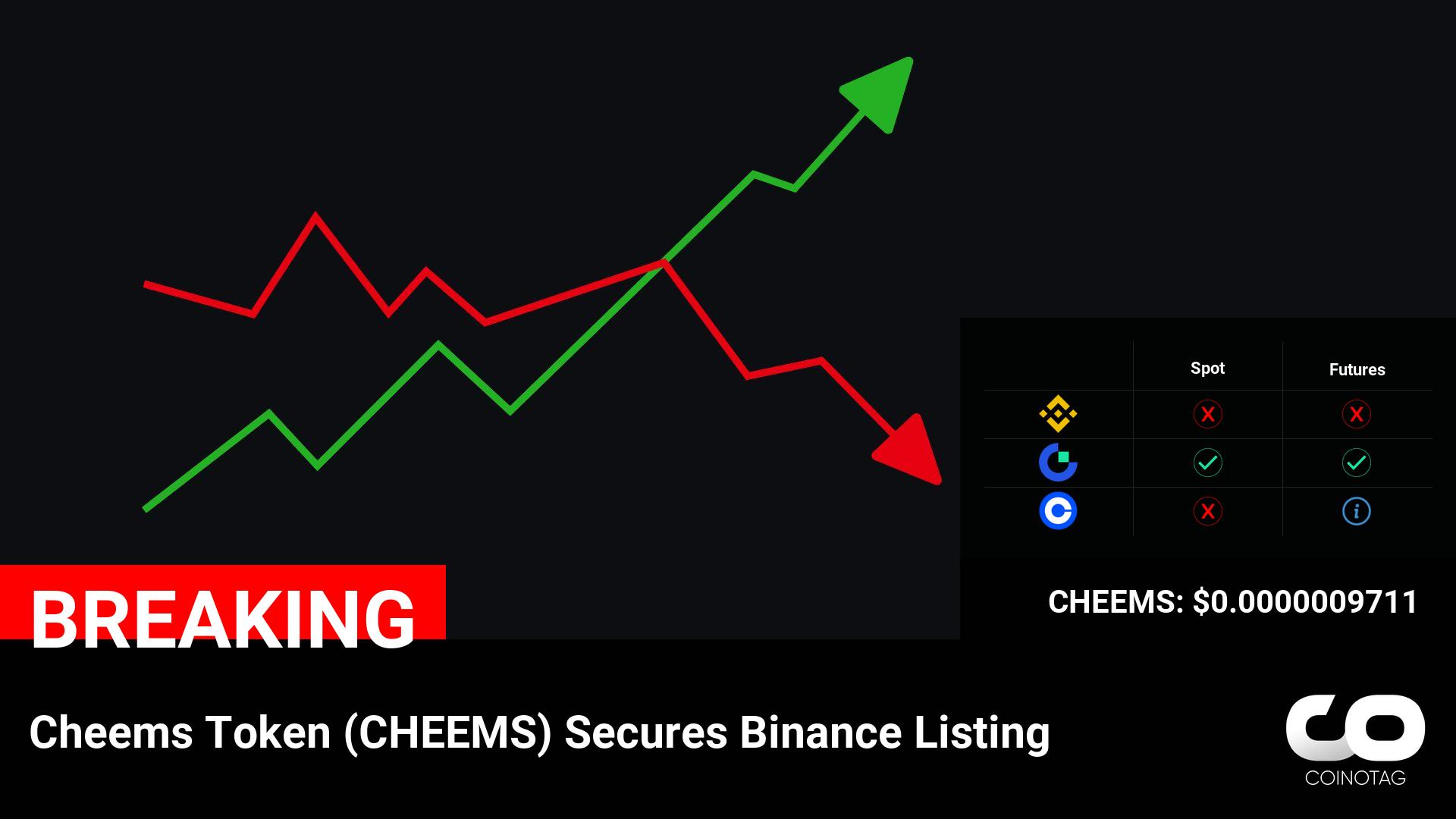 Cheems Token (CHEEMS) Lands Binance Listing, Fueling Excitement in Cryptocurrency Markets