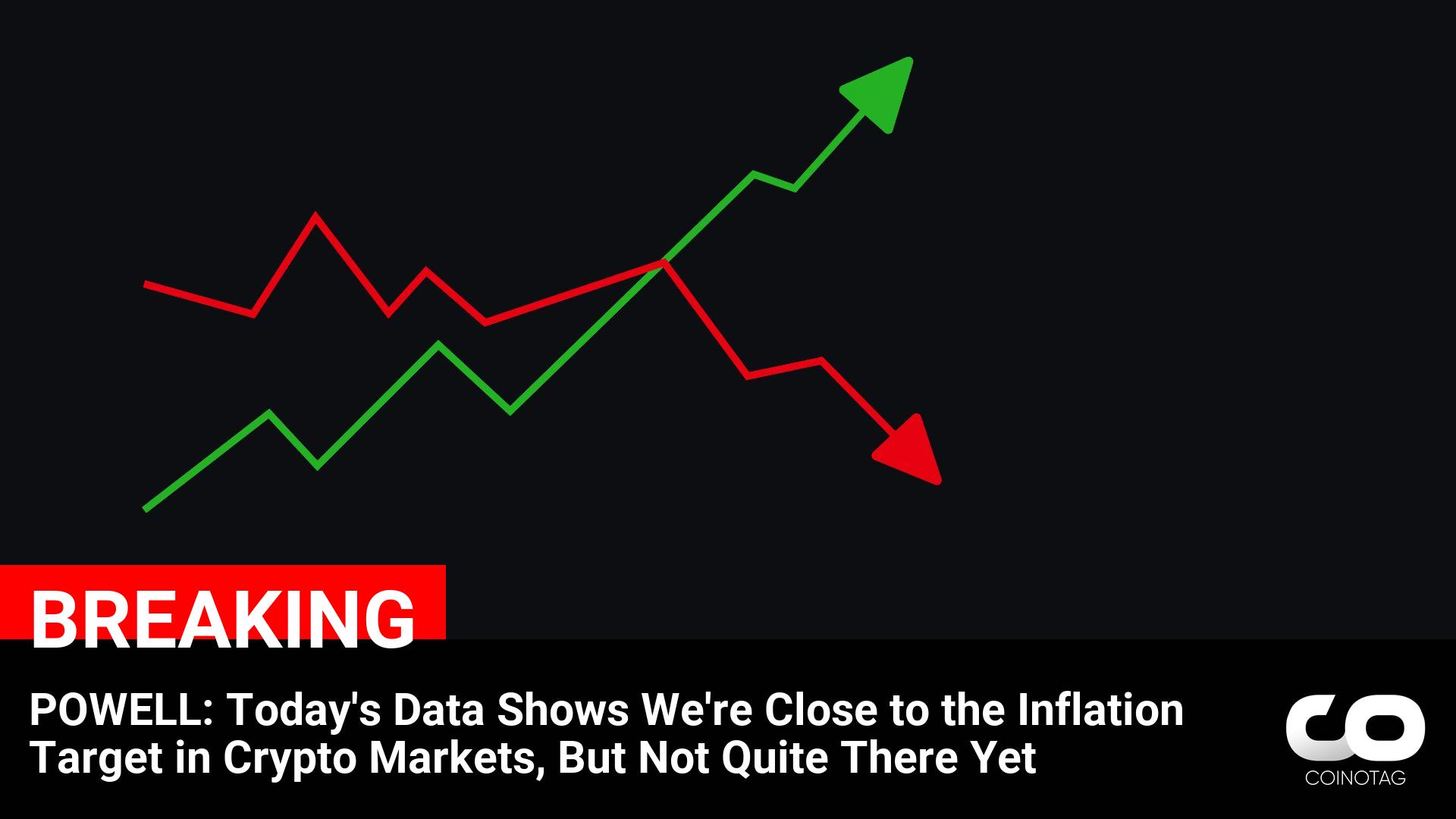 Powell: Crypto Market Data Indicates Proximity to Inflation Target, Yet Falls Short