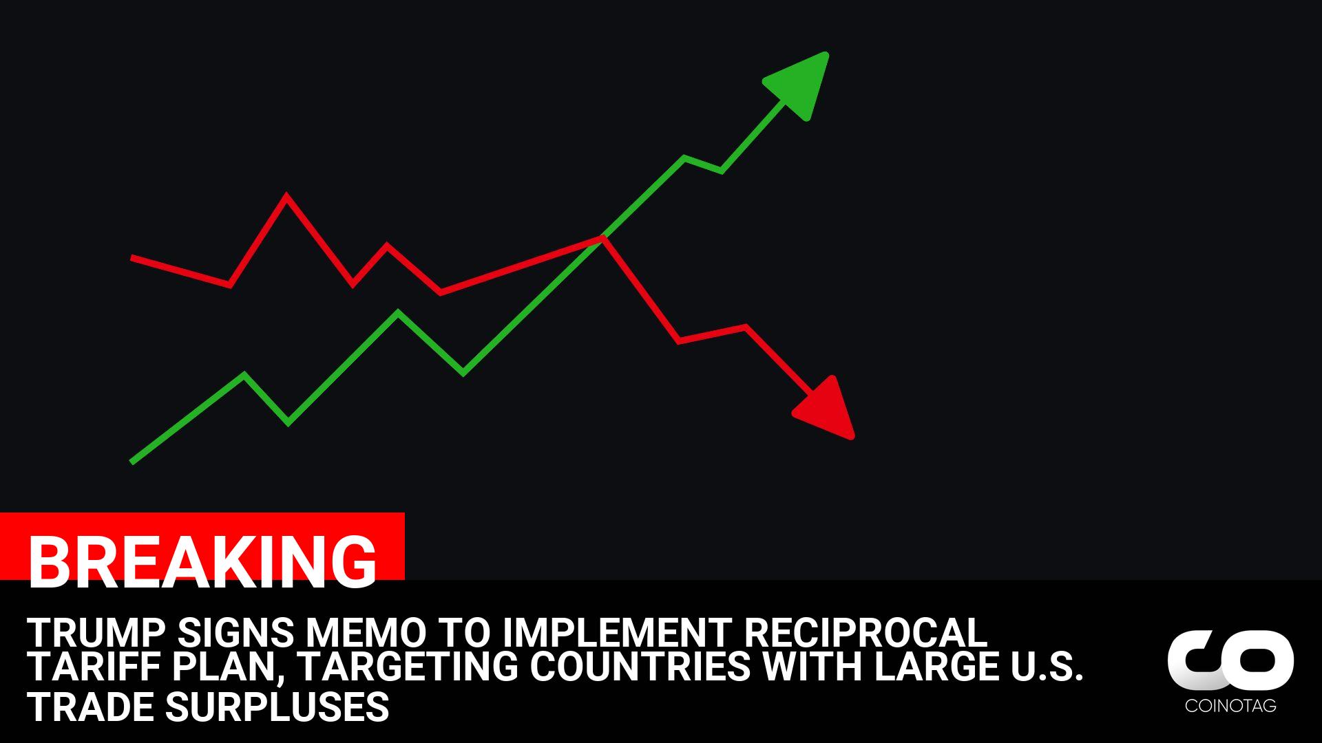 Trump’s Reciprocal Tariff Plan Takes Aim at Countries with Large U.S. Trade Surpluses