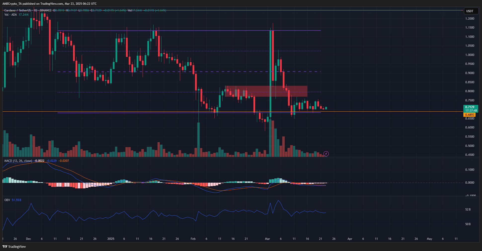 Cardano 1-Day Chart