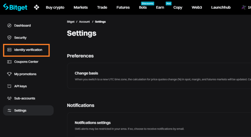 Bitget KYC