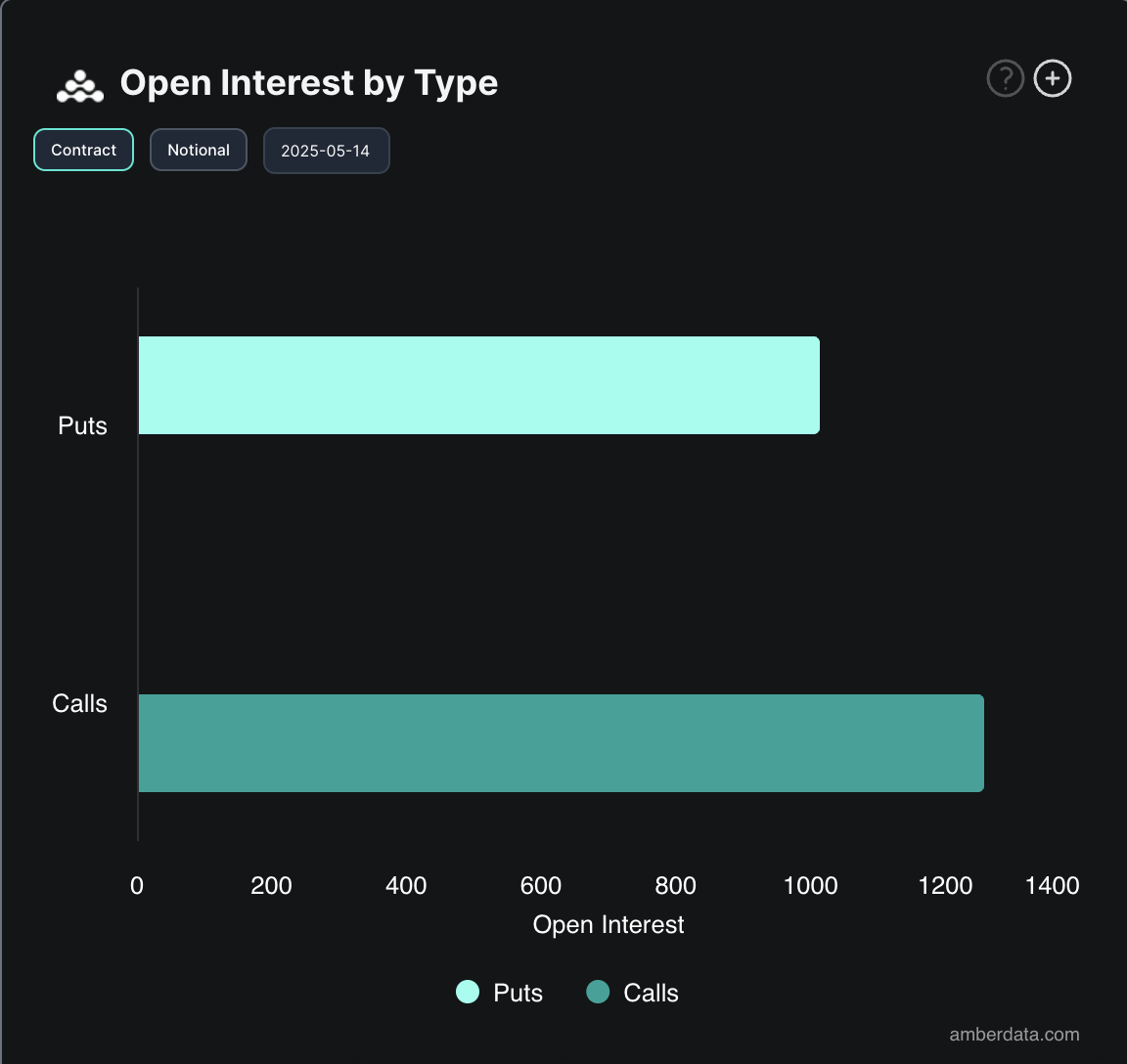 BTC Opsiyon Açık Pozisyonları