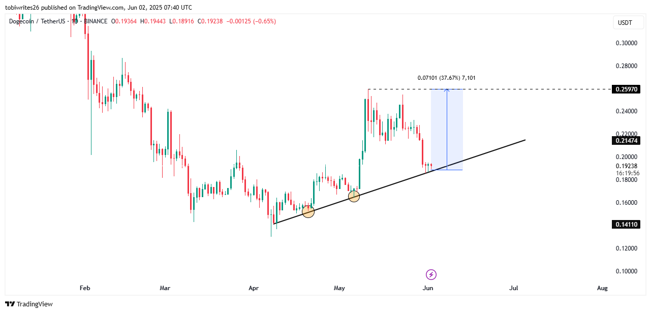 Dogecoin Price Target Chart