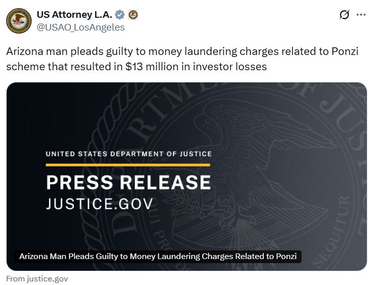 Federal Crypto Reserve scam evidence