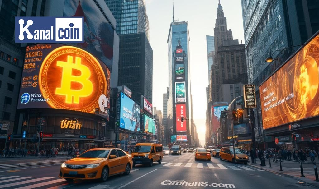 bitcoin şehir manzarası gündüz