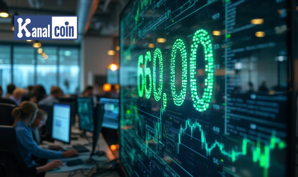 bitcoin price display office