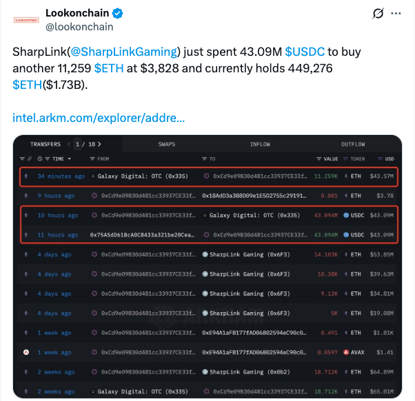 Corporate Crypto Treasury Firms Consider Over $7.8 Billion in Ether Purchases Amid Rising Interest 1 Corporate crypto treasury firms investing in Ether