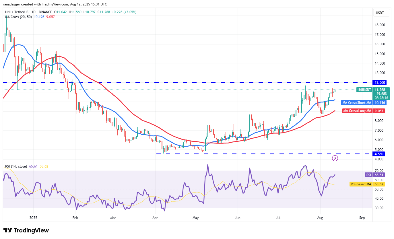 UNI/USDT daily chart. Source: Cointelegraph/TradingView