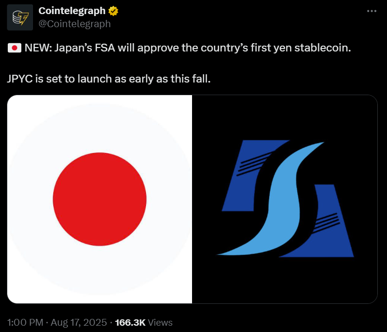 Japan's Cautious Stablecoin Rules May Slow Yen Stablecoin Adoption as USDT Dominance and GENIUS Act Could Boost U.S. Market 1 Japan stablecoin discussion